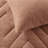 Kyla Brown Double Diamond Quilted Fluffy 3-Piece King/Cal King Comforter Set-101517321-101517320