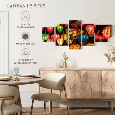 Glowing Chinese Lanterns