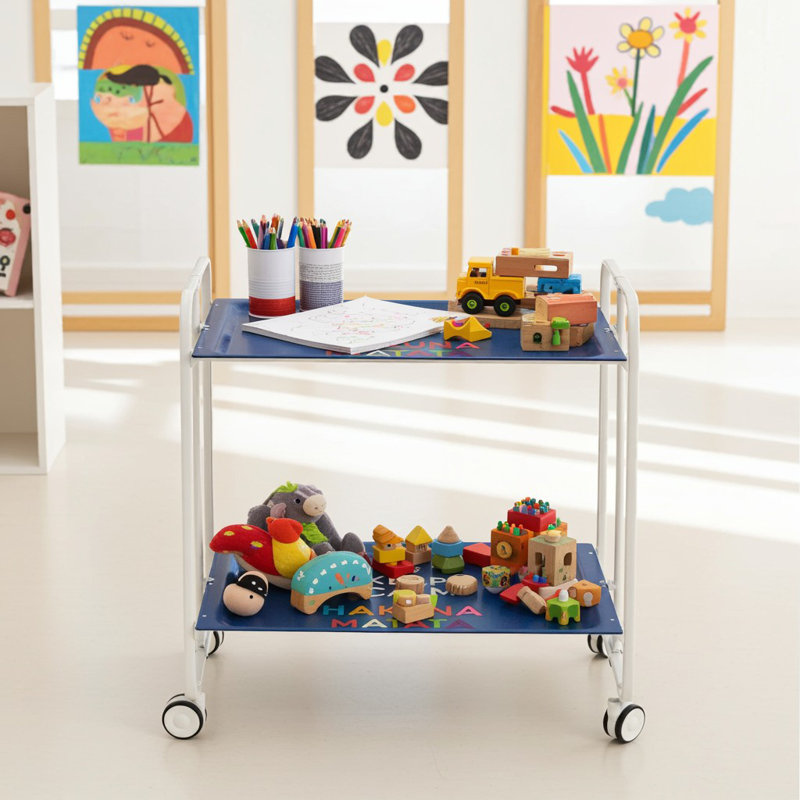 Ambrea Metal Bar Cart