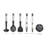 Joseph Joseph Elevate Fusion 5-Piece Utensil Set with Storage Stand