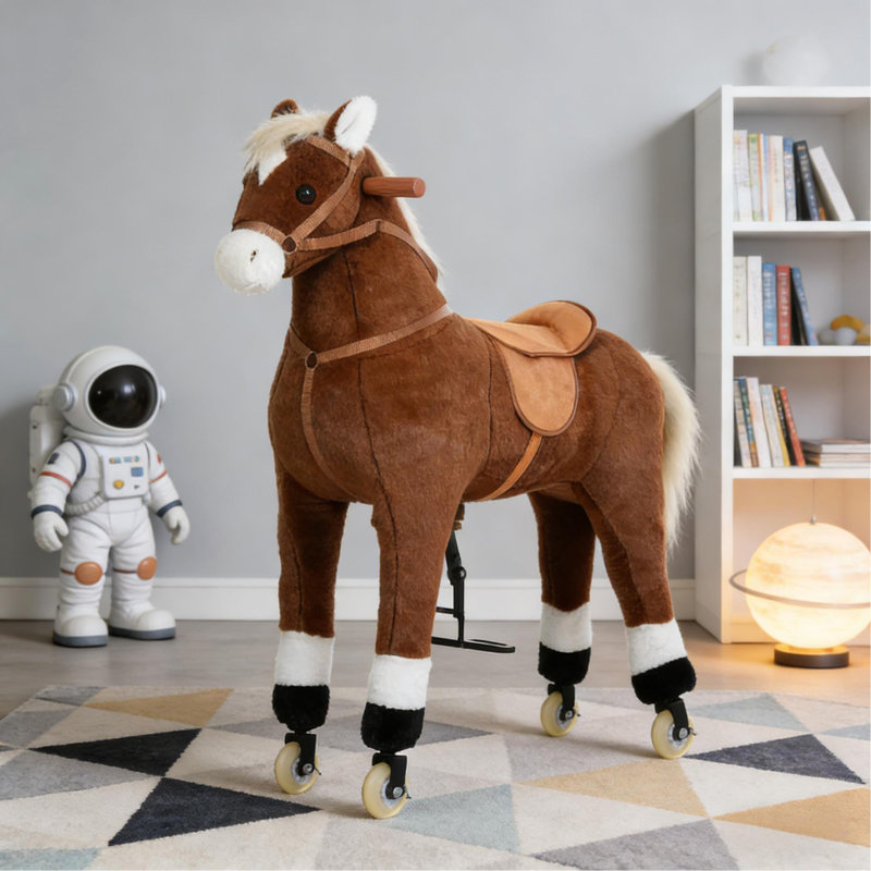 Grand jouet cheval de marche