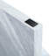 Table basse ronde blanche en MDF multi-styles