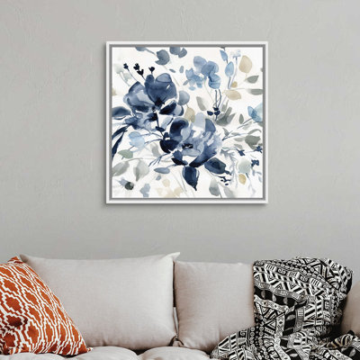 " Indigo Garden II " Painting Print
