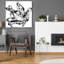 Art mural en verre «In Chains» par Erin Clark-1101636774