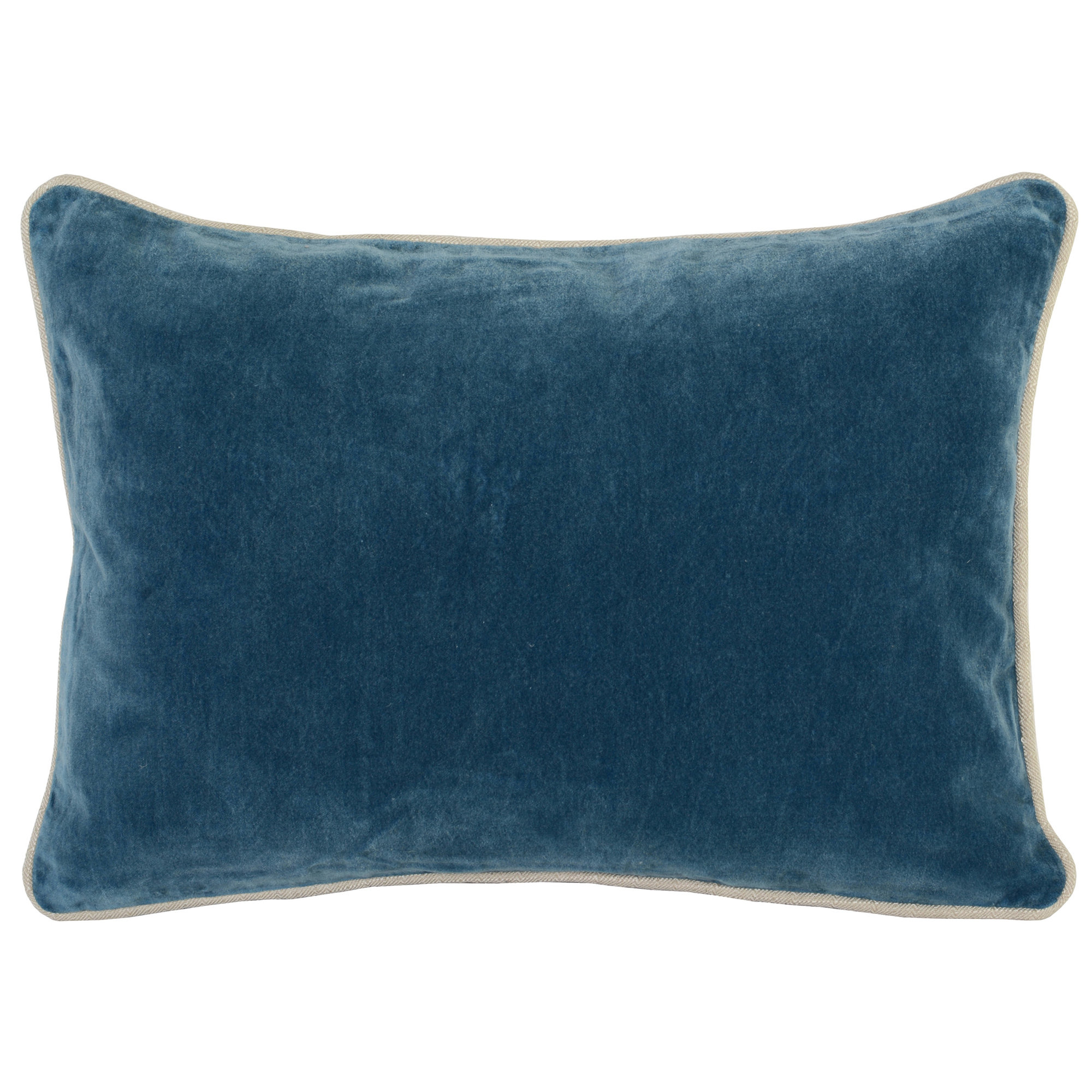 Goodall Throw Pillow, Marine Blue, Rectangle 14"H x 20"W
