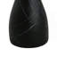 Outdoor Travertine MGO Side Table/Light Weight Concrete End Table/Black Marble Effect