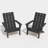 Danese 2-Piece All-Weather HDPE Adirondack Chair-113257799