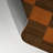 Checkered Brown Indoor and Outdoor Area Rug-1821393258