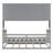 Twin Size Wooden Daybed With Trundle, All-In-One Cabinet And Shelf For Optimal Storage And Comfort-736739970-736739969