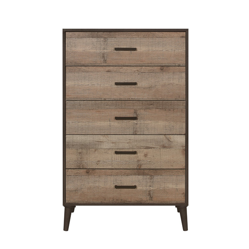 80.01 cm W Chest of 5 Drawers
