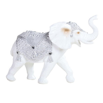 Figurine éléphant thaïlandais avec trompe