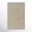 Emme Abstract Flatweave Wool Area Rug in Light Gray-638293533