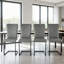 Modern Upholstered Velvet Armless Dining Chair-723248542-704867797