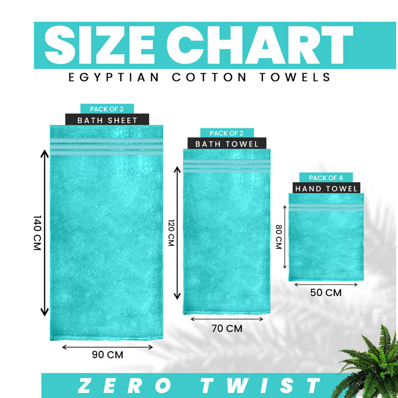 Zero Twist Cotton Towels, Soft & Plush, Absorbent & Quick Dry – Hand, Bath Towels, Bath Sheets & Jumbo Towels Collection