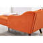 Chaise élégante en velours exquis avec pieds glissants-1301716589