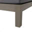 Banc d'extérieur en bois d'acacia Latica