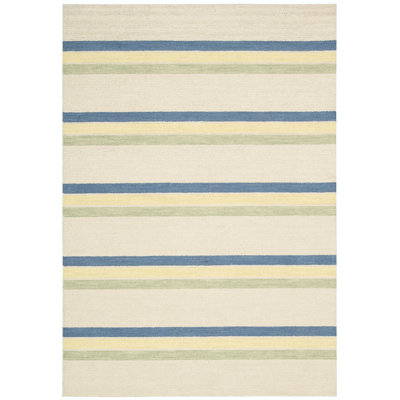 Manford Hand-Woven Wool Cottonwood Area Rug