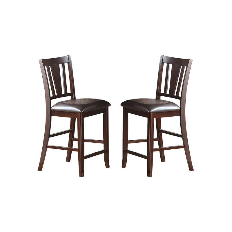 Chaises à hauteur de comptoir rembourrées Darrell
