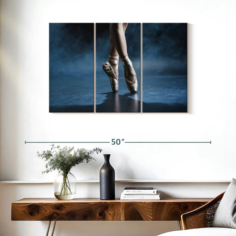 Enn Ballerina Pointe Pose, 24" H x 38" W