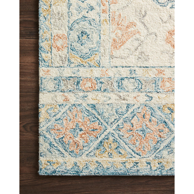 Mcclelland Hand Hooked Wool Oriental Indoor Rug, Rectangle 2'3" x 3'9"