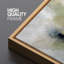 Doux bleu vert, paysage abstrait, photos de salon minimalistes, impression sur toile encadrée, impression numérique-126054608-126054599