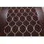 Tapis géométrique en laine touffeté à la main brun-1799954922