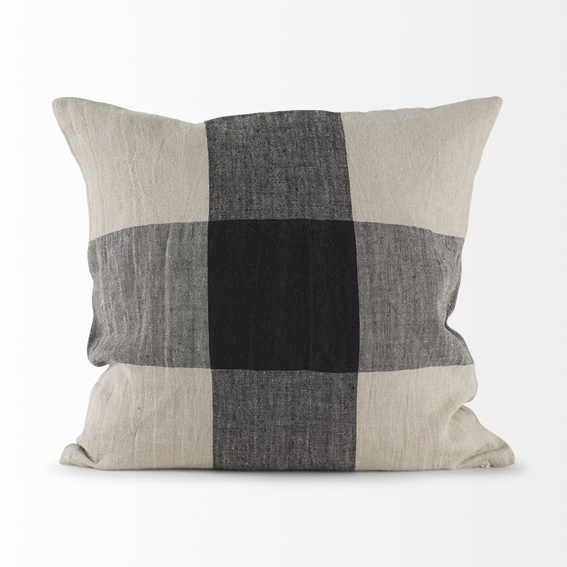 Housse de coussin Raquel, 18 po x 18 po, Carré