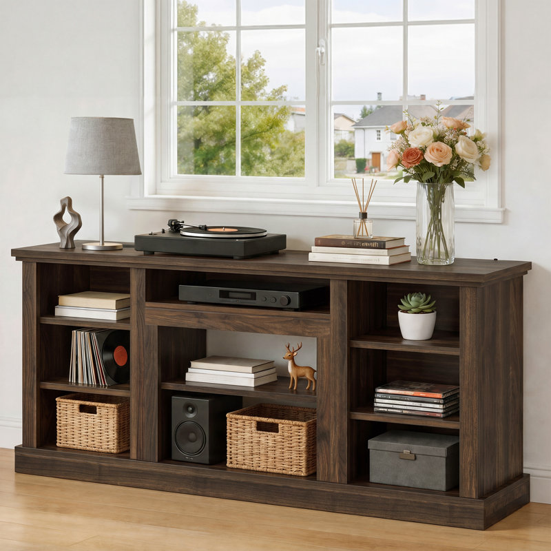Meuble télé 70 po Farmhouse, Brown