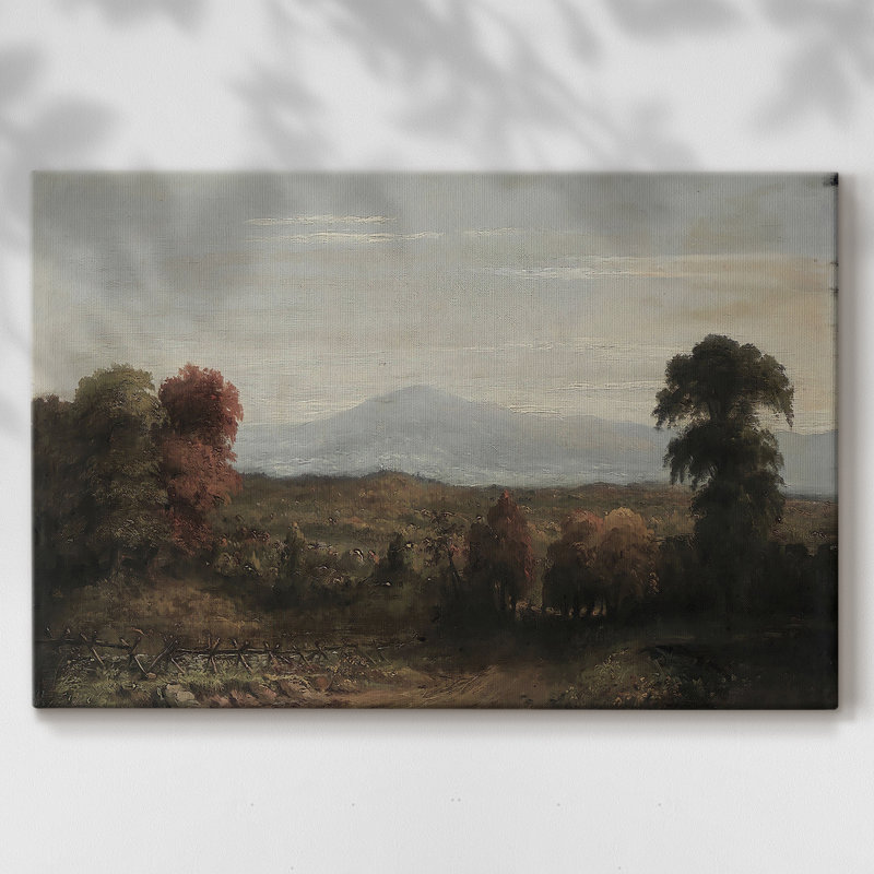 Paysages rétro-CDLIX -Galerie enveloppée Cavas, 8 x 12