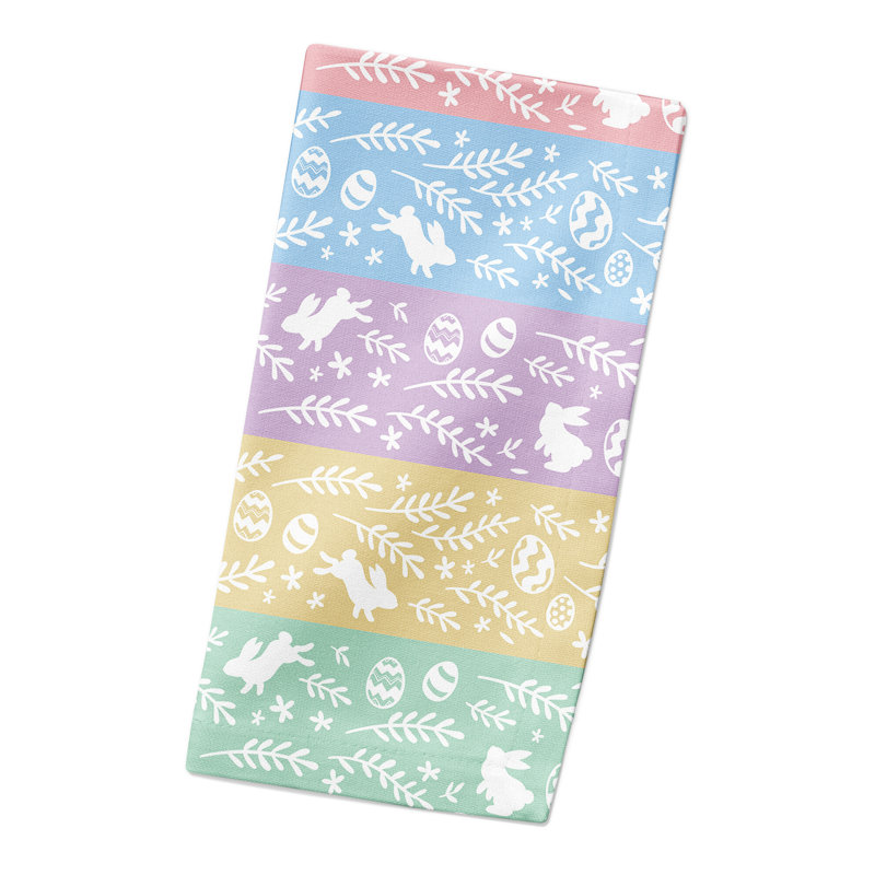Serviette Botanical Bunny