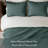 Quebec Balsam Green Reversible 3-Piece King/Cal King Quilt Set-891842154-814713744