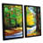 Automne vibrant, ensemble de 2 reproductions d’art encadrées