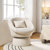 Kenbridge 31" Wide Swivel Boucle Barrel Chair