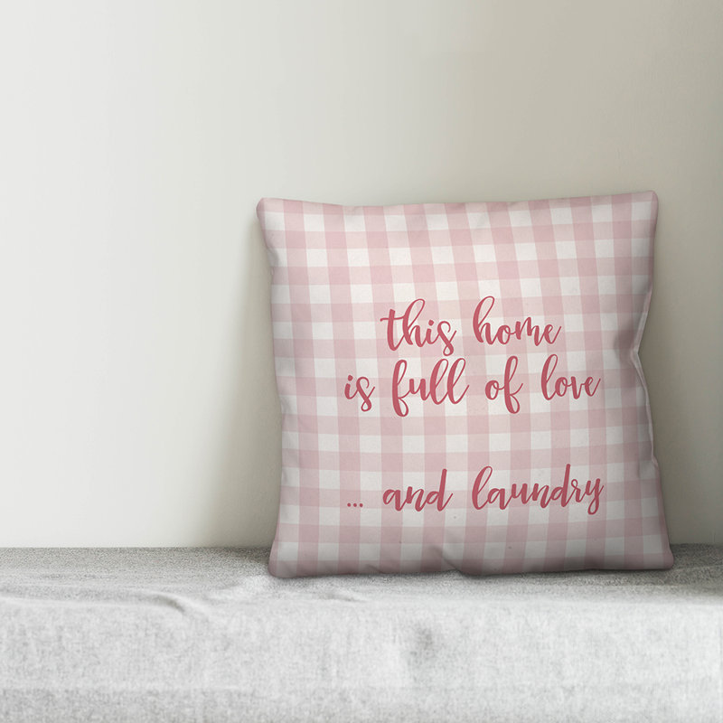  Coussin Home, Coussin décoratif, Rose