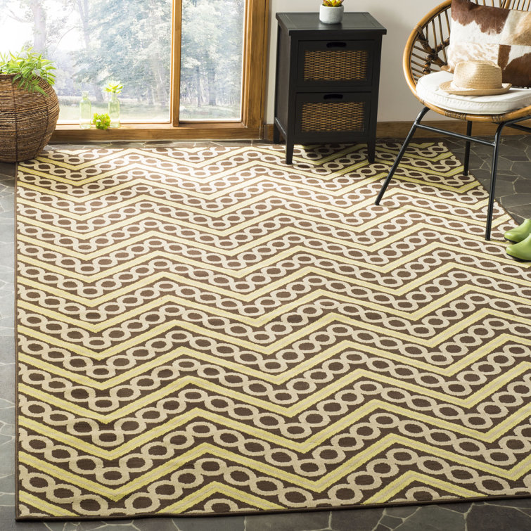 Engelbert Performance Chevron Rug