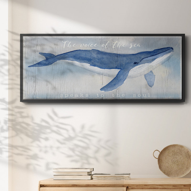 Voix de la mer - toile encadrée