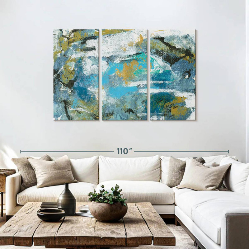Avery Abstract Impromptu II, 48" H x 74" W