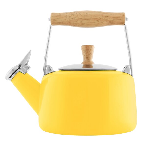 OGGI Tea Kettle for Stove Top - 85oz / 2.5lt, Stainless Steel Kettle with  Loud Whistle & Stay-Cool Wood Handle, Ideal Hot Water Kettle and Water