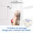 12 inch Adjustable Extension Arm High-pressure Rain Shower Head, Rain Fixed Shower Head-129589938