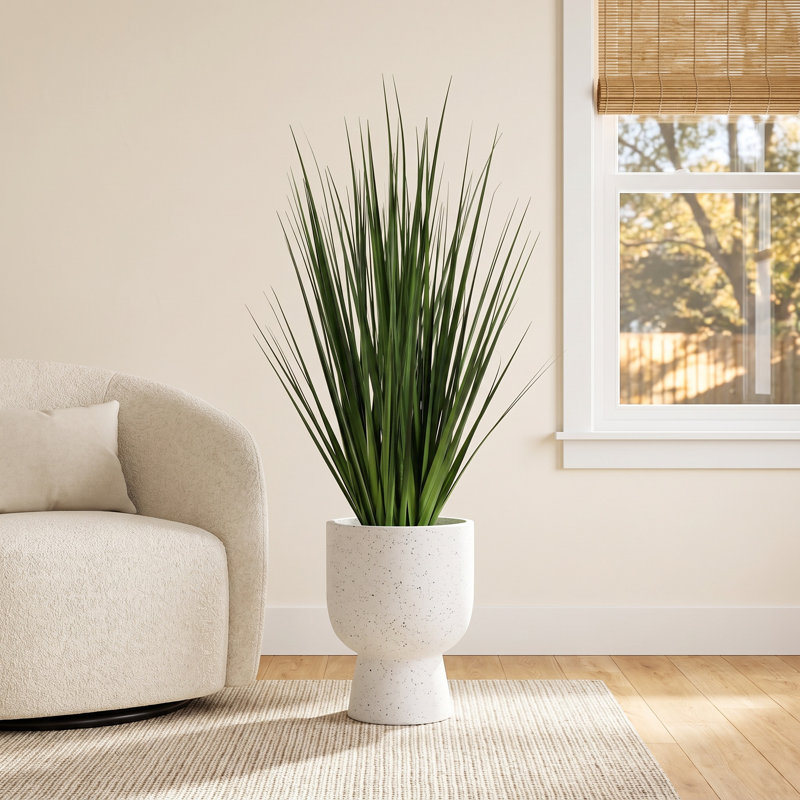 36'' Faux Grass in Pot