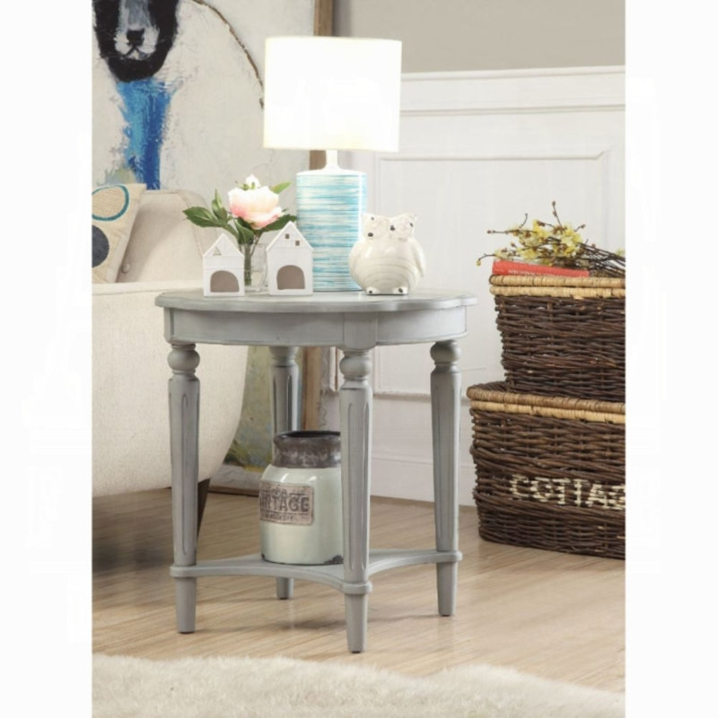 Table de bout Fordon, Ardoise antique