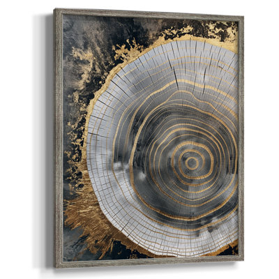 ABSTRACT Series CCLXXIII Framed Print - Solid Wood