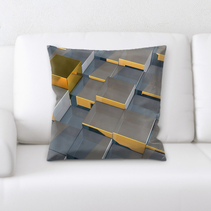 Coussin cubes cubes