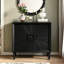 Armoire d'appoint avec rangement réglable en bois manufacturé et en bois manufacturé de 31,5 po H (ensemble de 3)-130795860