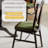 Rubber wood unique dining table set-107143958