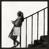 Waiting By Simon Schneiderman - Framed Wall Art