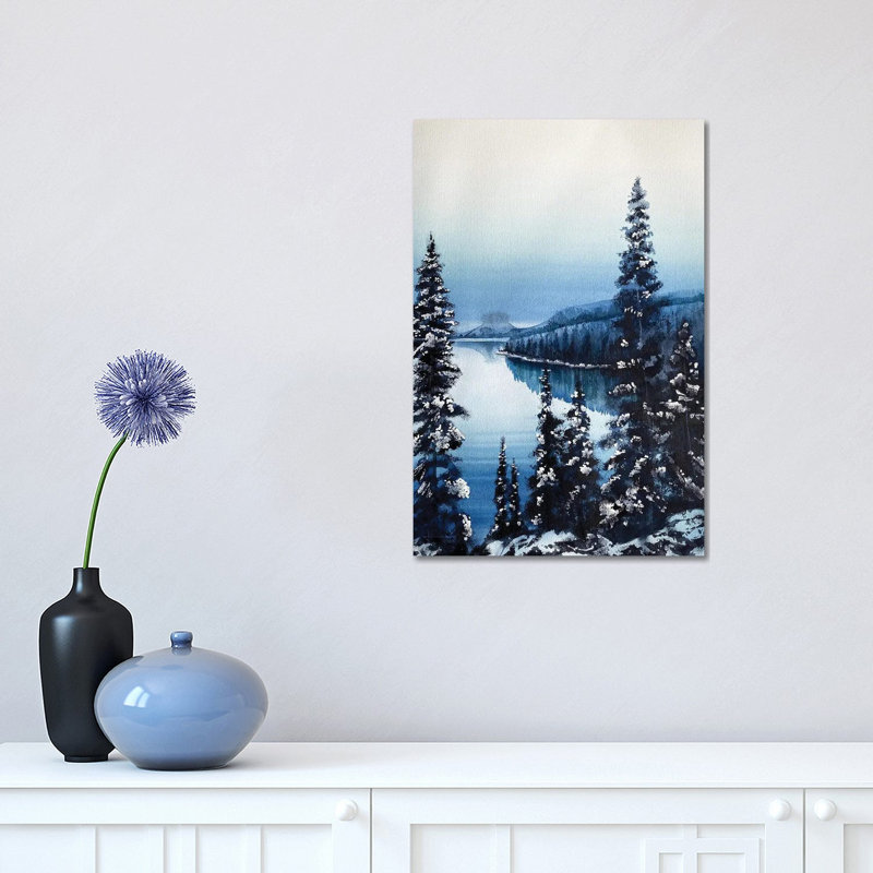 Paysage by Liam Kumawat - Wrapped Canvas Print, 30.48 cm H x 45.72 cm W