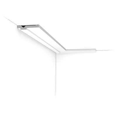 0.5'' H x 78.75'' W x 2.75'' D Plastic Crown