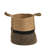 Handmade Natural Jute Basket with Handles
