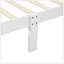 Lit plateforme avec base de lit en bois et lit-bateau-115693371